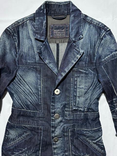 新品 近い 美品 MARITHE+FRANCOIS GIRBAUD ジルボー カバーオール ジャケット S 海外 デニム ブランド < ブランド 新品 近い 美品 MARITHE+FRANCOIS GIRBAUD ジルボー カバーオール ジャケット S 海外 デニム ブランド < ブランドの