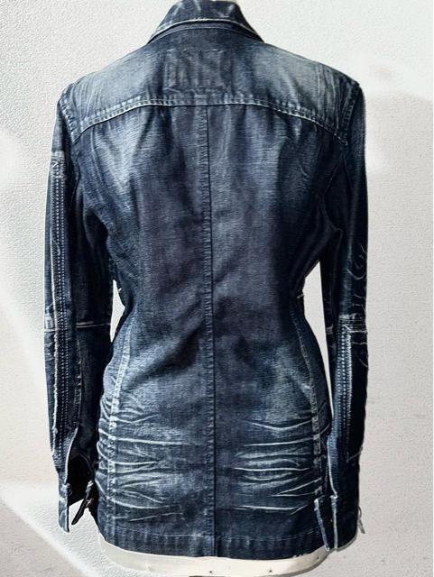 新品 近い 美品 MARITHE+FRANCOIS GIRBAUD ジルボー カバーオール ジャケット S 海外 デニム ブランド < ブランド 新品 近い 美品 MARITHE+FRANCOIS GIRBAUD ジルボー カバーオール ジャケット S 海外 デニム ブランド < ブランドの