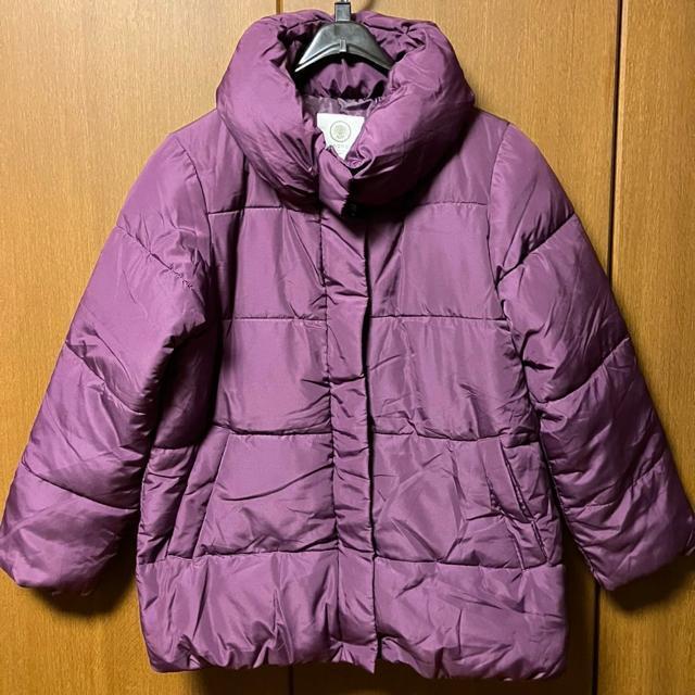 新品 Lugnoncure ボリュームカラー中綿コート Lサイズ パープル レディース 上着 ダウン 紫 可愛い < 女性ファッション 新品 Lugnoncure ボリュームカラー中綿コート Lサイズ パープル レディース 上着 ダウン 紫 可愛い < 女性ファッションの