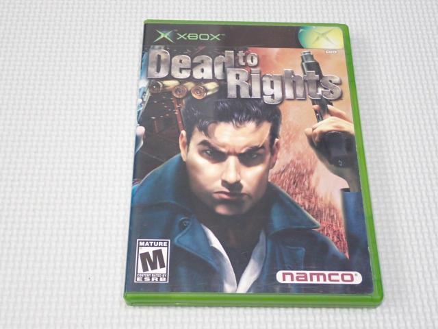 xbox��DEAD TO RIGHTS �C�O�� �k�ĔŁ����t�E�������t�E�\�t�g�t  �� �Q�[���{��/�\�t�g�� 