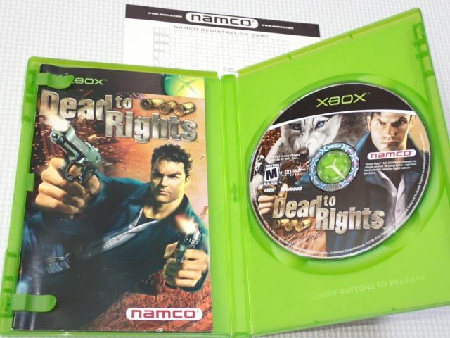 xbox��DEAD TO RIGHTS �C�O�� �k�ĔŁ����t�E�������t�E�\�t�g�t �� �Q�[���{��/�\�t�g�� 