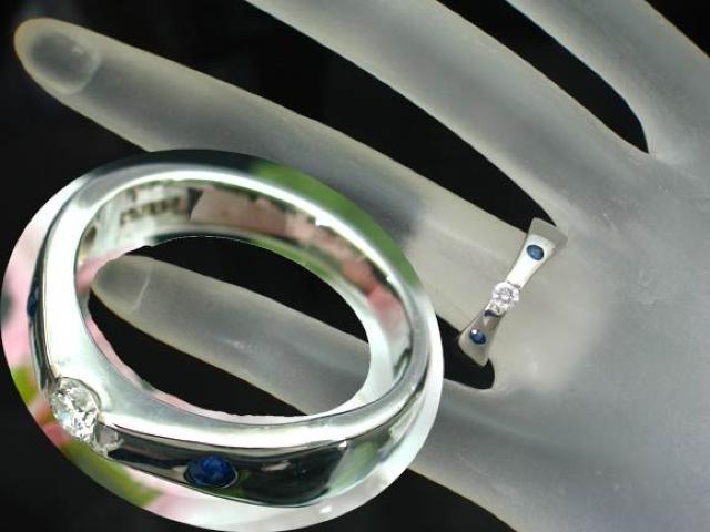 良質 ダイヤ サファイア プラチナリング Pt900★0.15ct★6.708g★プレゼントにも★ラッピング無料★ 3126cx < 女性アクセサリー/時計  良質 ダイヤ サファイア プラチナリング Pt900★0.15ct★6.708g★プレゼントにも★ラッピング無料★ 3126cx < 女性アクセサリー/時計の