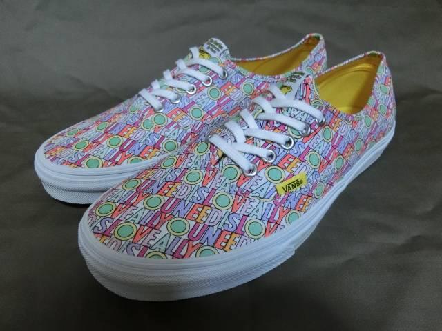 限定 The Beatles【ALL YOU NEED IS LOVE】Vans Authentic28.0a < ブランド  限定 The Beatles【ALL YOU NEED IS LOVE】Vans Authentic28.0a  < ブランドの