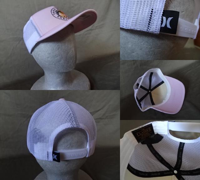 USA購入 Hurley ヤシの木夕暮れプリント メッシュCAP < 男性ファッション  USA購入 Hurley ヤシの木夕暮れプリント メッシュCAP < 男性ファッションの
