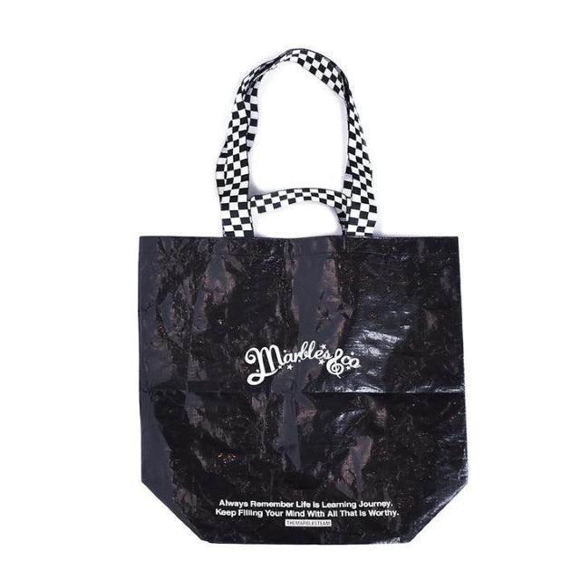 �V�i MARBLES �}�[�u���Y DURABLE TOTE BAG LOGO ���S �g�[�g�o�b�O �� �G�R�o�b�O TMT  �� �u�����h�� 