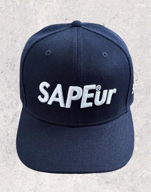 SAPEur SNAPBACK/85CAP ネイビー < 男性ファッション  SAPEur SNAPBACK/85CAP ネイビー < 男性ファッションの