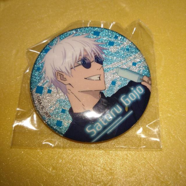 五条悟 グリッター缶バッジ 呪術廻戦 < アニメ/コミック/キャラクター  五条悟 グリッター缶バッジ 呪術廻戦  < アニメ/コミック/キャラクターの