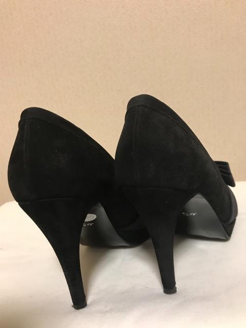 Z XII XXX リボンパンプス 黒 < ブランド  Z XII XXX リボンパンプス 黒 < ブランドの