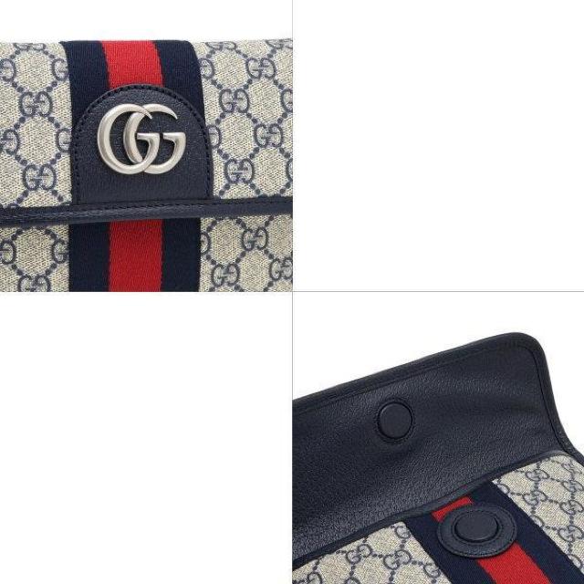 ◆ 本物 未使用品 ◆ GUCCI グッチ ベルトバッグ ウエストバッグ ウエストポーチ ベージュ GG ネイビー 674081 < ブランド  ◆ 本物 未使用品 ◆ GUCCI グッチ ベルトバッグ ウエストバッグ ウエストポーチ ベージュ GG ネイビー 674081 < ブランドの