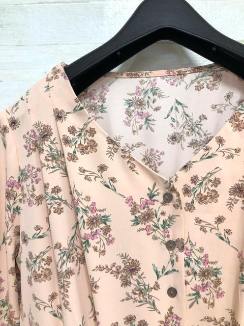 新品☆胸ゆったりMサイズ♪ピンク系花柄ワンピース♪7,138円を♪☆Q274 < 女性ファッション  新品☆胸ゆったりMサイズ♪ピンク系花柄ワンピース♪7,138円を♪☆Q274 < 女性ファッションの