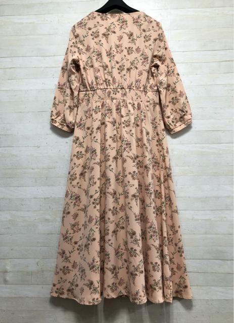 新品☆胸ゆったりMサイズ♪ピンク系花柄ワンピース♪7,138円を♪☆Q274 < 女性ファッション  新品☆胸ゆったりMサイズ♪ピンク系花柄ワンピース♪7,138円を♪☆Q274 < 女性ファッションの