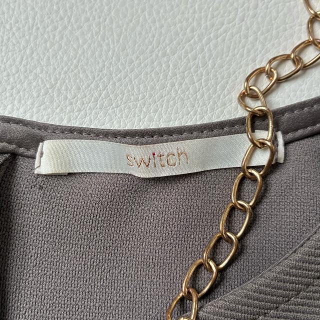 ◆美品◆switch◆バイカラー膝丈ワンピース◆ストレッチ素材◆カーキ◆綺麗め < 女性ファッション  ◆美品◆switch◆バイカラー膝丈ワンピース◆ストレッチ素材◆カーキ◆綺麗め < 女性ファッションの