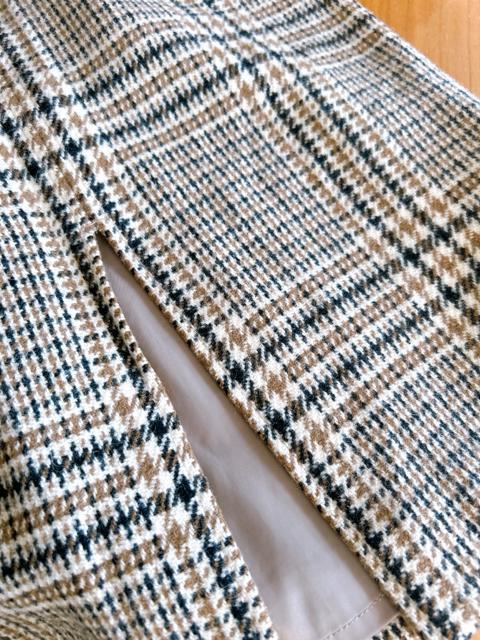 【BABYLONE】チェック ウール タイトスカート < ブランド 【BABYLONE】チェック ウール タイトスカート < ブランドの