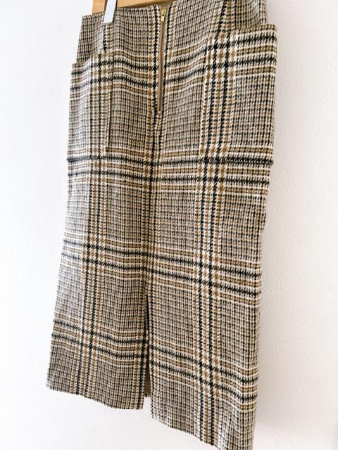 【BABYLONE】チェック ウール タイトスカート < ブランド 【BABYLONE】チェック ウール タイトスカート < ブランドの