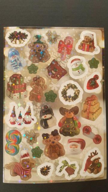 @Christmas★ キラキラ シールシート 3枚 < インテリア/ライフ @Christmas★ キラキラ シールシート 3枚 < インテリア/ライフの