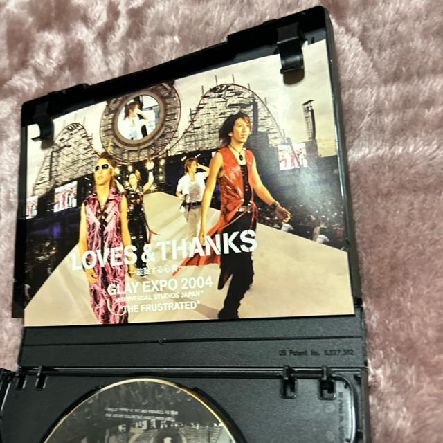 LOVES&THANKS〜波動する心音〜GLAY EXPO 2004 in USJ “THE FRUSTRATED” < CD/DVD/ビデオ LOVES&THANKS〜波動する心音〜GLAY EXPO 2004 in USJ “THE FRUSTRATED” < CD/DVD/ビデオの