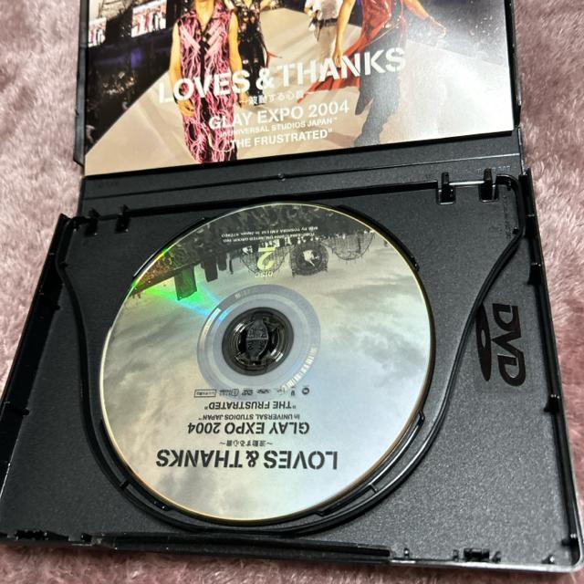 LOVES&THANKS〜波動する心音〜GLAY EXPO 2004 in USJ “THE FRUSTRATED” < CD/DVD/ビデオ LOVES&THANKS〜波動する心音〜GLAY EXPO 2004 in USJ “THE FRUSTRATED” < CD/DVD/ビデオの