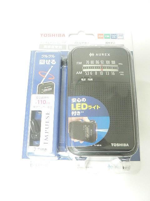 TOSHIBA ���� AUREX�E FM/AM �|�P�b�g���W�I�ETY-KR10�E���g�p�E�����I  �� �Ɠd/AV�� 