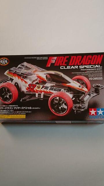 TAMIYAミニ四駆 特別仕様モデル!ファイヤードラゴンクリヤースペシャル(ポリカボディ) < ホビー  TAMIYAミニ四駆 特別仕様モデル!ファイヤードラゴンクリヤースペシャル(ポリカボディ)  < ホビーの