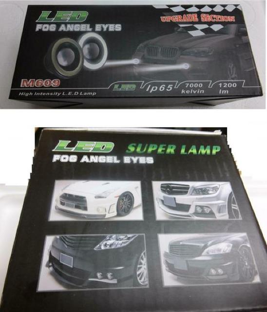 3.5インチ LEDフォグランプ 12v 10W 7000k COBイカリング付 < 自動車/バイク 3.5インチ LEDフォグランプ 12v 10W 7000k COBイカリング付 < 自動車/バイク