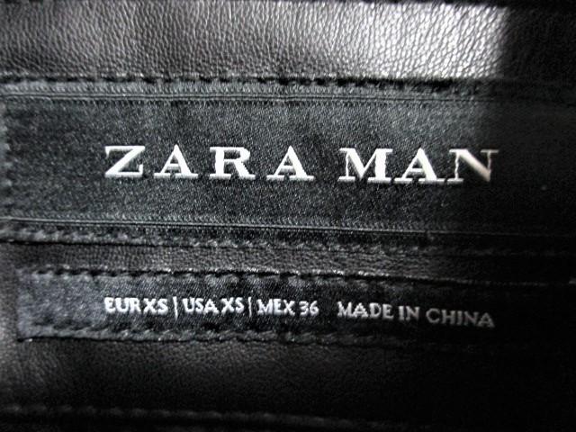☆ZARA ザラ MA-1 ジップアップブルゾン ライダースジャケット/メンズ/XS☆新品 < ブランド  ☆ZARA ザラ MA-1 ジップアップブルゾン ライダースジャケット/メンズ/XS☆新品 < ブランドの