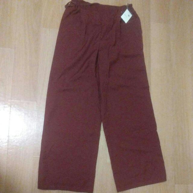 earth music&ecology エンジ パンツ 新品 < ブランド  earth music&ecology エンジ パンツ 新品  < ブランドの