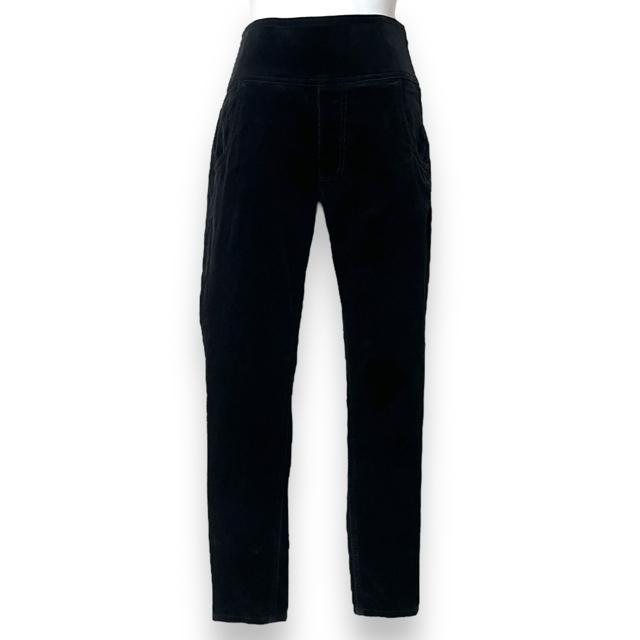 【S】ハイウエスト☆ブラック細コーデュロイパンツ☆着回し◎ < 女性ファッション  【S】ハイウエスト☆ブラック細コーデュロイパンツ☆着回し◎ < 女性ファッションの