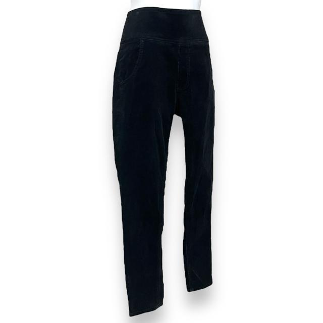 【S】ハイウエスト☆ブラック細コーデュロイパンツ☆着回し◎ < 女性ファッション  【S】ハイウエスト☆ブラック細コーデュロイパンツ☆着回し◎ < 女性ファッションの