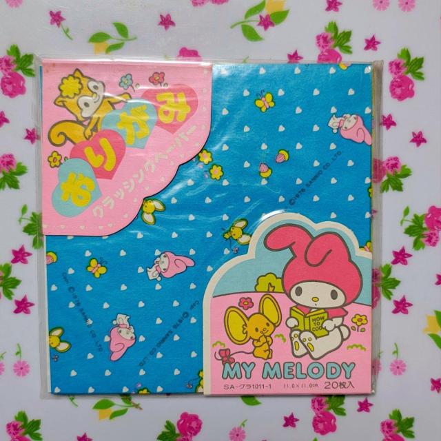新品 1976年製 サンリオ マイメロディ おりがみ 折り紙 初期 レア < アニメ/コミック/キャラクター  新品 1976年製 サンリオ マイメロディ おりがみ 折り紙 初期 レア  < アニメ/コミック/キャラクターの