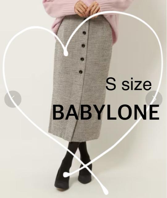 【BABYLONE】フロントボタンIラインスカート タイトスカート < ブランド 【BABYLONE】フロントボタンIラインスカート タイトスカート < ブランドの