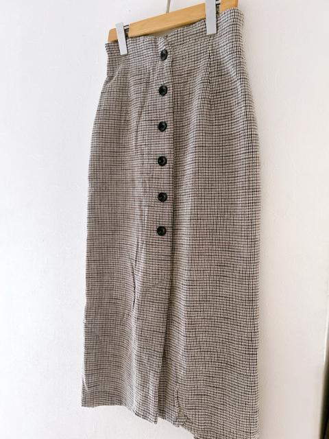 【BABYLONE】フロントボタンIラインスカート タイトスカート < ブランド 【BABYLONE】フロントボタンIラインスカート タイトスカート < ブランドの