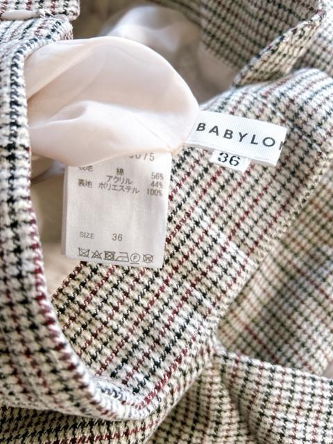 【BABYLONE】フロントボタンIラインスカート タイトスカート < ブランド 【BABYLONE】フロントボタンIラインスカート タイトスカート < ブランドの