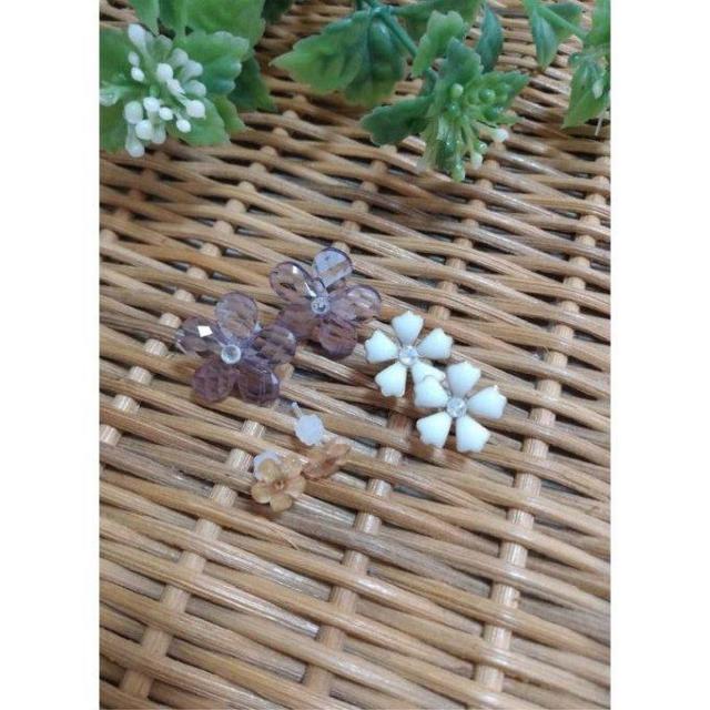 �N���A�X�����t�X�L�[���t�����[�̎����|�X�g���L���b�` �s�A�X 3��ރZ�b�g��  �� �����t�@�b�V������ 