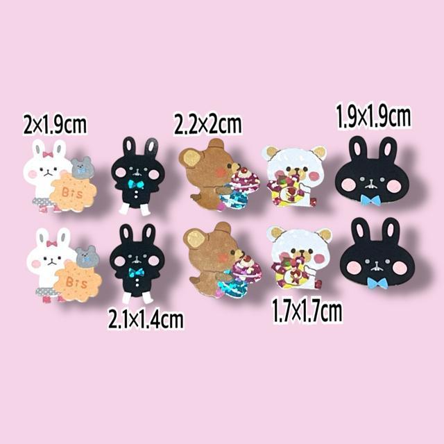 �������g�����t���[�N�V�[��10���Z�b�g/�A�j�}���L�����N�^�[ �� �C���e���A/���C�t�� 