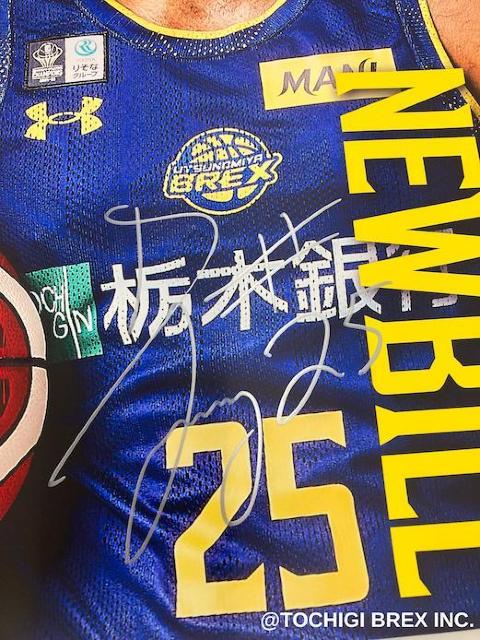 25 D.J・ニュービル選手 公式グッズショップ「BREX SHOP」FKD宇都宮店