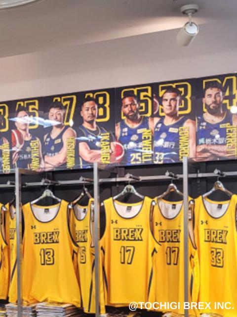 25 D.J・ニュービル選手 公式グッズショップ「BREX SHOP」FKD宇都宮店