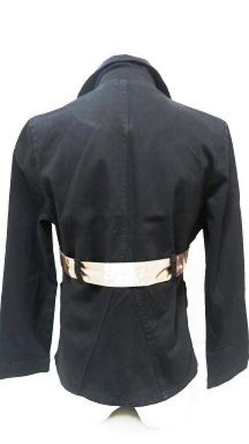 ブラック黒JKカーキサテンリボンお洒落ジャケット < ブランド ブラック黒JKカーキサテンリボンお洒落ジャケット < ブランドの