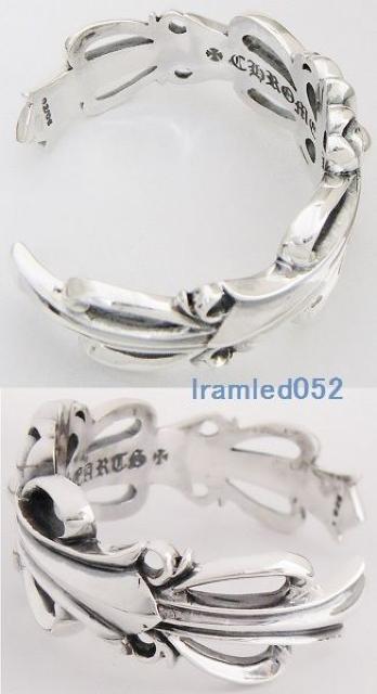 ダブルフローラルクロスカフバングル シルバー925 < 男性アクセサリー/時計  ダブルフローラルクロスカフバングル シルバー925 < 男性アクセサリー/時計の