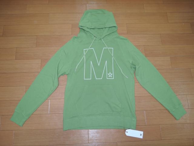 新品エムMスウェットパーカーM緑ロゴTMT < ブランド 新品エムMスウェットパーカーM緑ロゴTMT < ブランドの