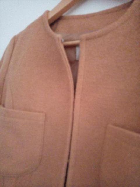 ファビア FABIA◆ノーカラー クラシック レトロ ジャケット < 女性ファッション ファビア FABIA◆ノーカラー クラシック レトロ ジャケット < 女性ファッションの