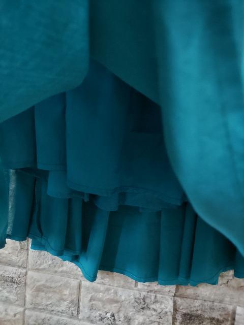 …Bliss bunch…ターコイズColour スカート 新品 < 女性ファッション …Bliss bunch…ターコイズColour スカート 新品 < 女性ファッションの