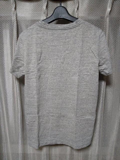 REMI RELIEF レミレリーフ 無地 ポケット コットン 半袖Tシャツ Sサイズ グレー 日本製 < ブランド  REMI RELIEF レミレリーフ 無地 ポケット コットン 半袖Tシャツ Sサイズ グレー 日本製 < ブランドの