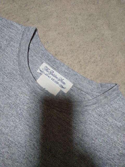 REMI RELIEF レミレリーフ 無地 ポケット コットン 半袖Tシャツ Sサイズ グレー 日本製 < ブランド  REMI RELIEF レミレリーフ 無地 ポケット コットン 半袖Tシャツ Sサイズ グレー 日本製 < ブランドの