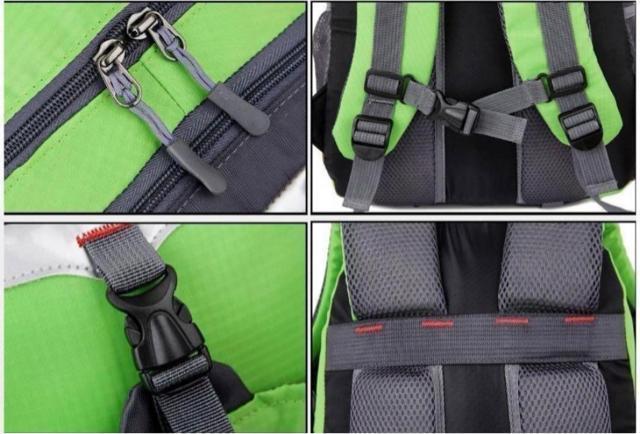 バックパック 登山リュックリュックサック防災重量 0.45kg 男女兼用サイズ < 男性ファッション  バックパック 登山リュックリュックサック防災重量 0.45kg 男女兼用サイズ < 男性ファッションの