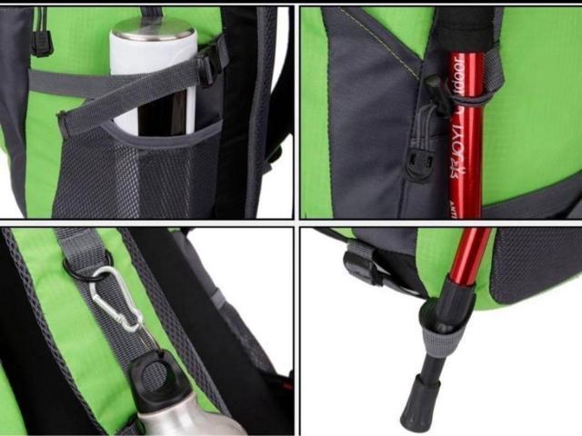 バックパック 登山リュックリュックサック防災重量 0.45kg 男女兼用サイズ < 男性ファッション  バックパック 登山リュックリュックサック防災重量 0.45kg 男女兼用サイズ < 男性ファッションの