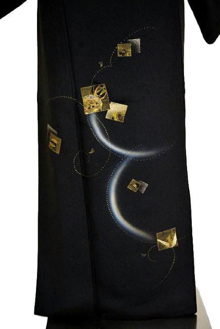 【最高級】縮緬 暈し染め 金銀彩 カルタ 上品な付下げ 身丈163cm 裄丈66.5cm T3507 < 女性ファッション  【最高級】縮緬 暈し染め 金銀彩 カルタ 上品な付下げ 身丈163cm 裄丈66.5cm T3507 < 女性ファッションの