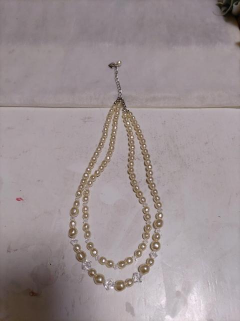 ※長さ35.5センチ※パールのイミーテーションネックレス < 女性アクセサリー/時計  ※長さ35.5センチ※パールのイミーテーションネックレス < 女性アクセサリー/時計の