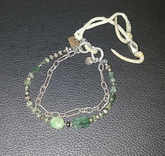 希少 gunda × backlash エメラルドブレス < 男性ファッション 希少 gunda × backlash エメラルドブレス < 男性ファッションの