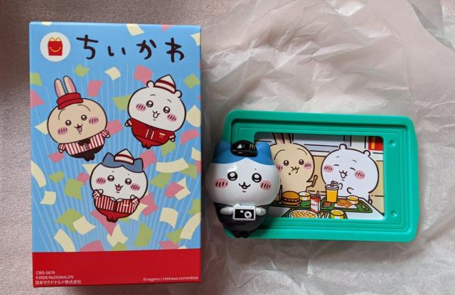 ちいかわ マック ハッピーセットおもちゃA(ハチワレのハッピーセットトレイフォトフレーム) マクドナルド < アニメ/コミック/キャラクター  ちいかわ マック ハッピーセットおもちゃA(ハチワレのハッピーセットトレイフォトフレーム) マクドナルド  < アニメ/コミック/キャラクターの