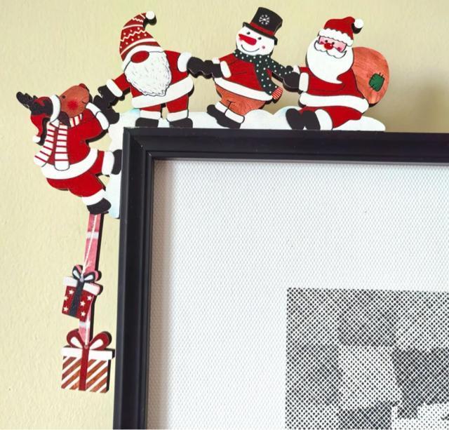 【クリスマス特集】クリスマスデコレーションドアフレーム、木製クリスマスドアオーナメント、クラフト装飾、家のドア、窓、壁、テレビ用 < インテリア/ライフ 【クリスマス特集】クリスマスデコレーションドアフレーム、木製クリスマスドアオーナメント、クラフト装飾、家のドア、窓、壁、テレビ用 < インテリア/ライフの